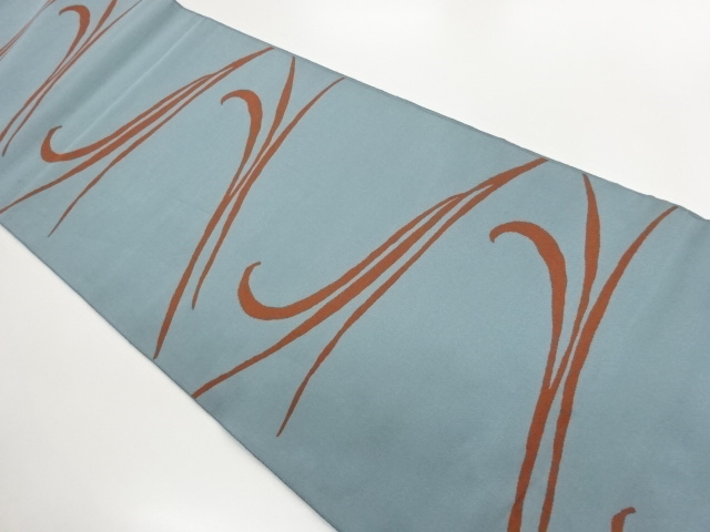 JAPANESE FUKURO OBI / WOVEN WAVY STRIPE